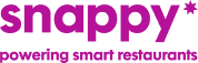 logo, "snappy* powering smart restaurants"